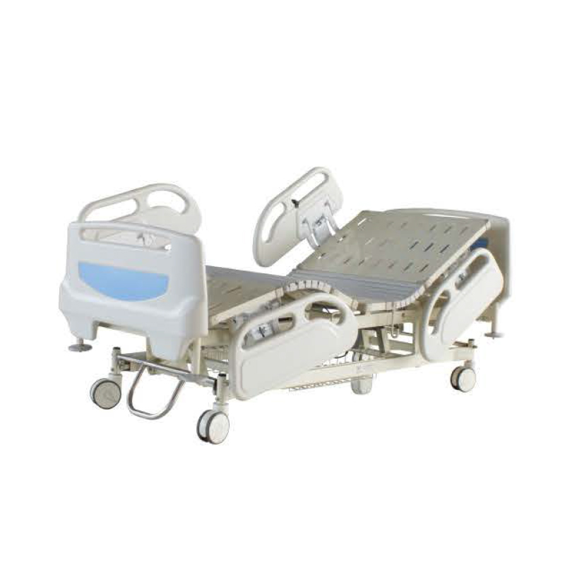 Electric five-function medical care bed