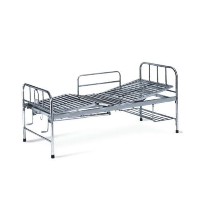 Stainless Steel Two Function Medical Care Bed