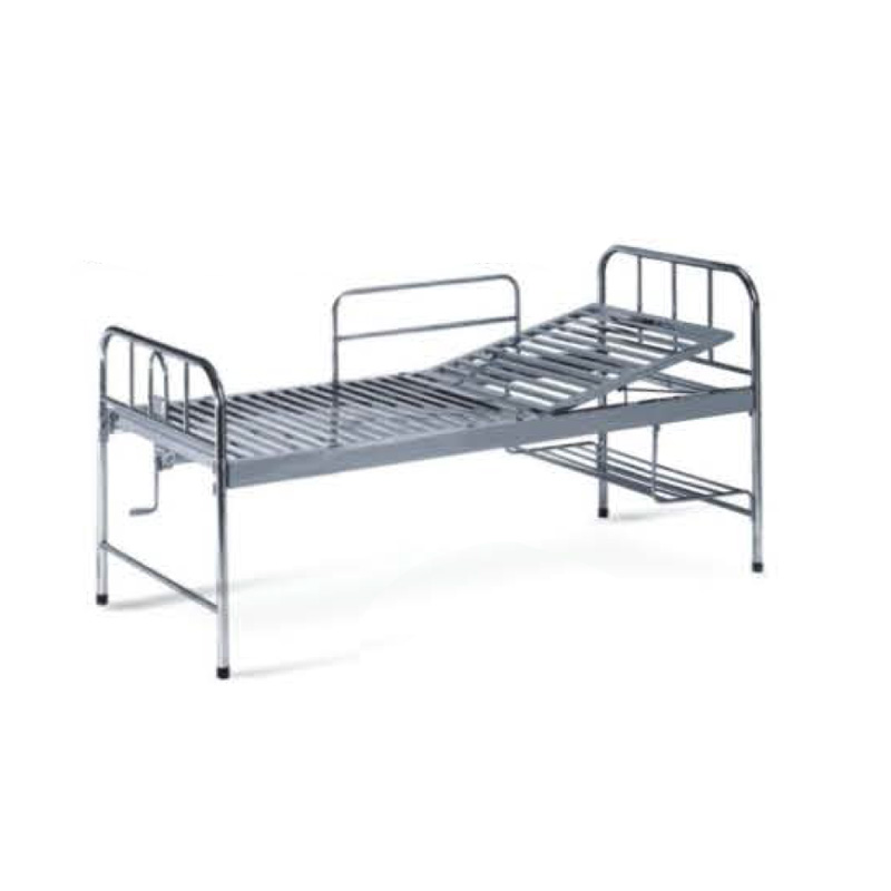 Stainless Steel One Function Medical Care Bed